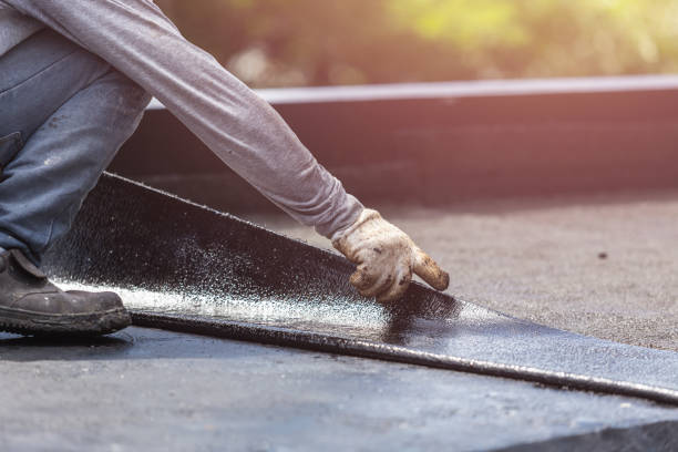 Professional Wet Basement Repair technician working in Fruitport, MI